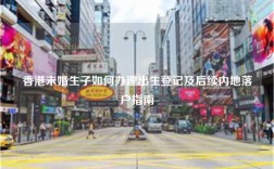 香港未婚生子如何办理出生登记及后续内地落户指南