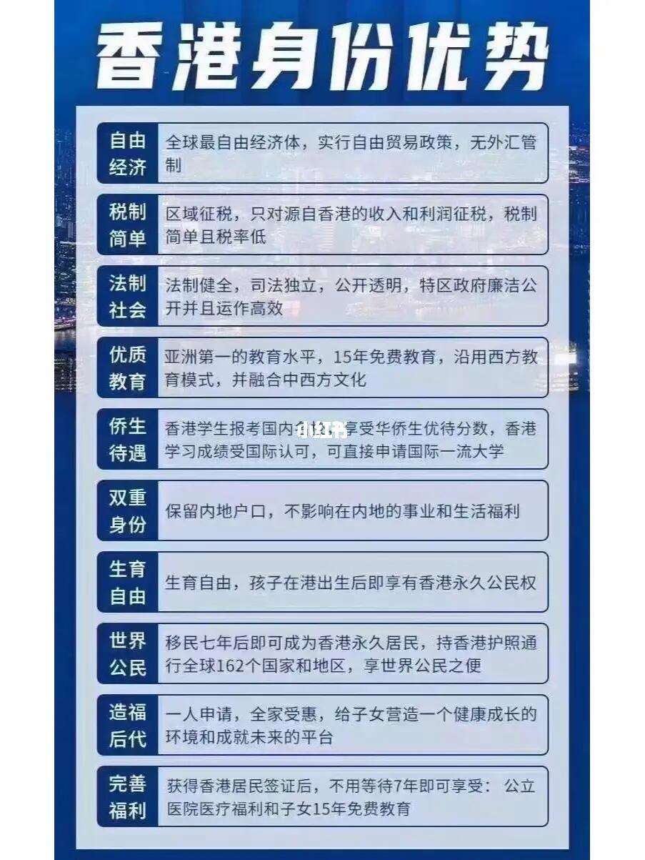 香港优才身份的好处(香港优才计划需要什么条件)-图1